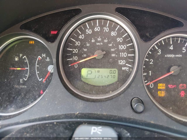 2006 SUBARU FORESTER JF1SG67616H742750 Photo 6