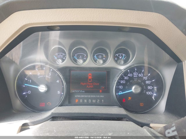 2015 Ford F-250 Lariat მანქანა იყიდება აუქციონზე, vin: 1FT7W2BT4FEC75740, აუქციონის ნომერი: 44831586