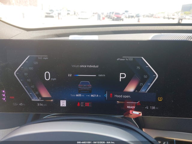 44831591 :رقم المزاد ، WB523CF02SCU85568 vin ، 2025 Bmw Ix Xdrive50 مزاد بيع