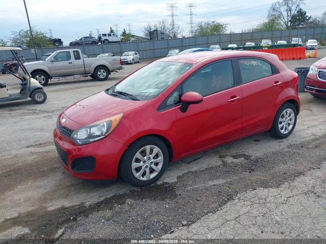 KIA RIO LX 2014 KNADM5A33E6333693 Image 2
