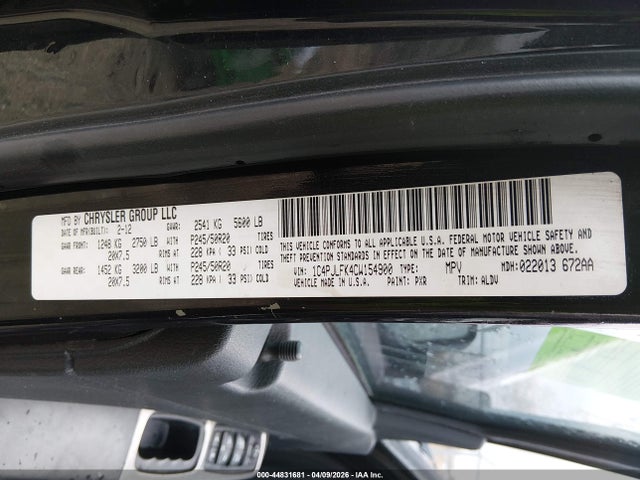 2012 JEEP LIBERTY 1C4PJLFK4CW154900 Photo 8