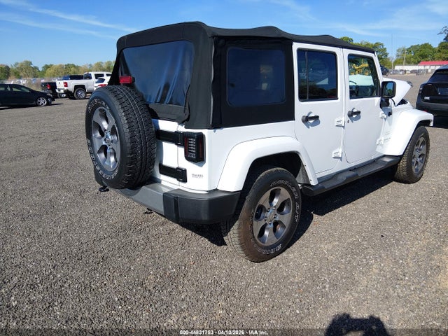 Продаж на аукціоні авто 2017 Jeep Wrangler Unlimited Sahara 4x4, vin: 1C4BJWEG2HL513954, номер лоту: 44831753
