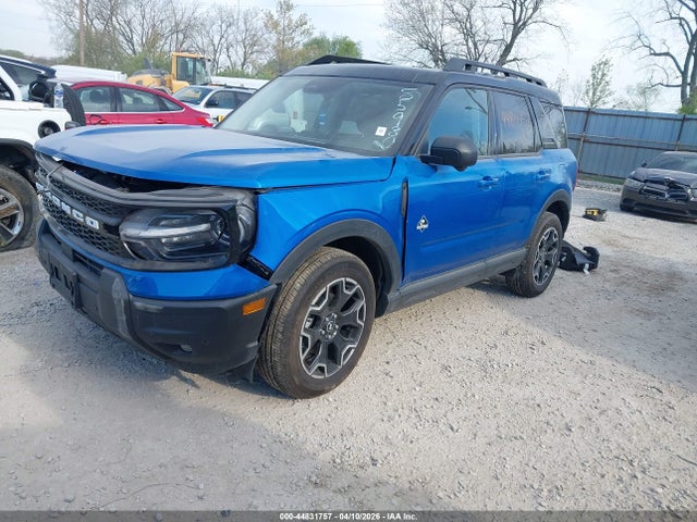 2025 Ford Bronco Sport Outer Banks მანქანა იყიდება აუქციონზე, vin: 3FMCR9CN5SRE85930, აუქციონის ნომერი: 44831757