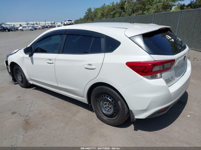 2020 Subaru Impreza 5-door მანქანა იყიდება აუქციონზე, vin: 4S3GTAB61L3730273, აუქციონის ნომერი: 44831771