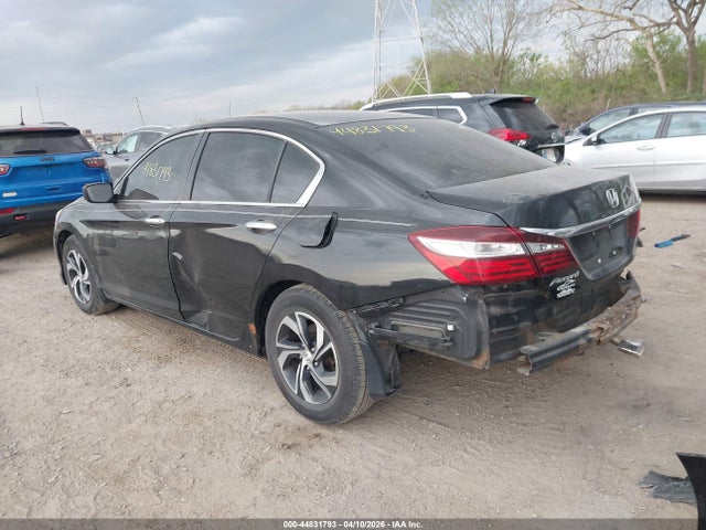 Продажа на аукционе авто 2016 Honda Accord Lx, vin: 1HGCR2F38GA006604, номер лота: 44831793