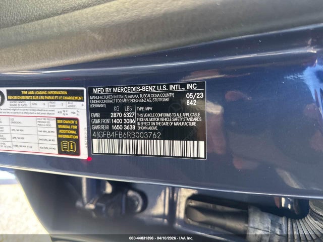 2024 MERCEDES-BENZ GLE 350 4JGFB4FB6RB003762 Photo 8