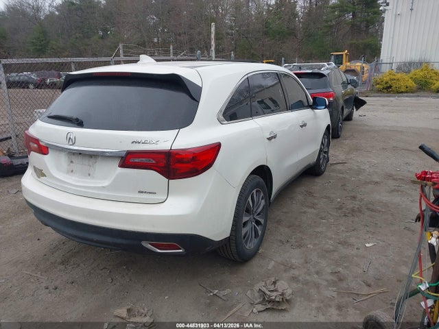 Продажа на аукционе авто 2016 Acura Mdx, vin: 5FRYD4H42GB027104, номер лота: 44831903