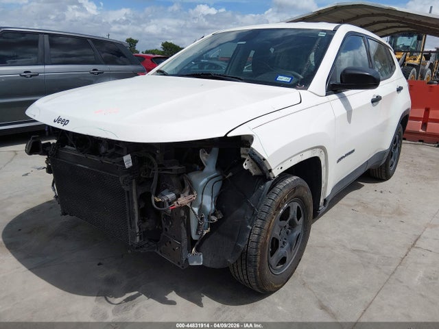 2018 Jeep Compass Sport Fwd მანქანა იყიდება აუქციონზე, vin: 3C4NJCABXJT369134, აუქციონის ნომერი: 44831914