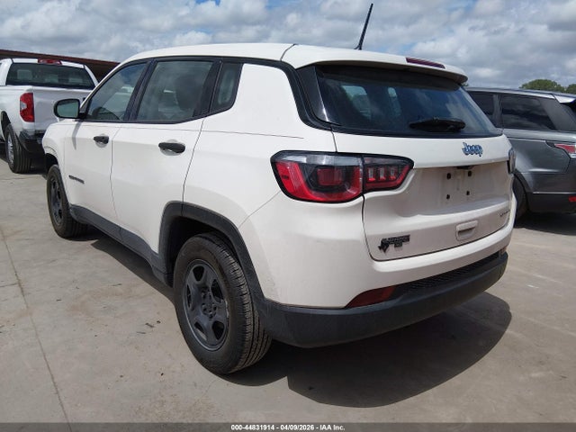 2018 Jeep Compass Sport Fwd მანქანა იყიდება აუქციონზე, vin: 3C4NJCABXJT369134, აუქციონის ნომერი: 44831914