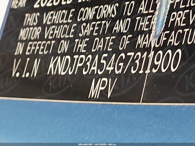 KNDJP3A54G7311900 KIA SOUL +