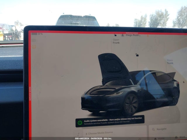 2025 Tesla Model 3 Long Range Rear-wheel Drive/standard Rear-wheel Drive მანქანა იყიდება აუქციონზე, vin: 5YJ3E1EA8SF937527, აუქციონის ნომერი: 44832024