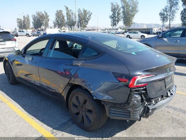 2025 Tesla Model 3 Long Range Rear-wheel Drive/standard Rear-wheel Drive მანქანა იყიდება აუქციონზე, vin: 5YJ3E1EA8SF937527, აუქციონის ნომერი: 44832024