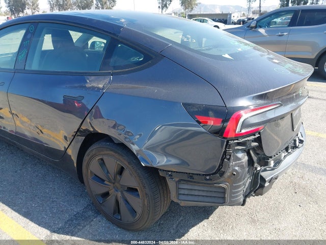 2025 Tesla Model 3 Long Range Rear-wheel Drive/standard Rear-wheel Drive მანქანა იყიდება აუქციონზე, vin: 5YJ3E1EA8SF937527, აუქციონის ნომერი: 44832024