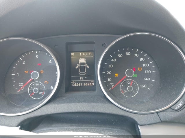 44832079 :رقم المزاد ، WVWDM7AJXCW214212 vin ، 2012 Volkswagen Golf Tdi 4-door مزاد بيع