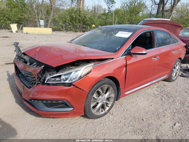 2015 Hyundai Sonata Limited 2.0t მანქანა იყიდება აუქციონზე, vin: 5NPE34AB1FH202460, აუქციონის ნომერი: 44832149