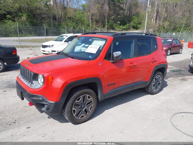 Aukcja sprzedaży 2016 Jeep Renegade Trailhawk, vin: ZACCJBCT0GPC70927, numer aukcji: 44832226