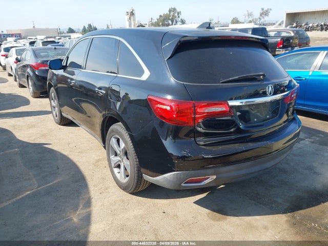 2014 ACURA MDX 5FRYD3H25EB004597 Photo 2