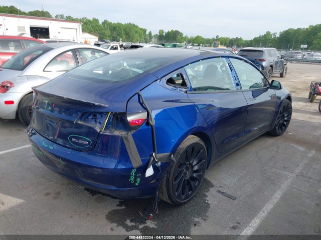 44832334 :رقم المزاد ، 5YJ3E1EC3PF505744 vin ، 2023 Tesla Model 3 Performance Dual Motor All-wheel Drive مزاد بيع