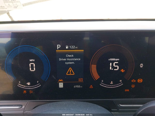 44832347 :رقم المزاد ، KM8HBCAB3SU225664 vin ، 2025 Hyundai Kona Sel مزاد بيع