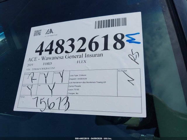 Ford FLEX SEL 2019 2FMGK5C85KBA13265 Image 18