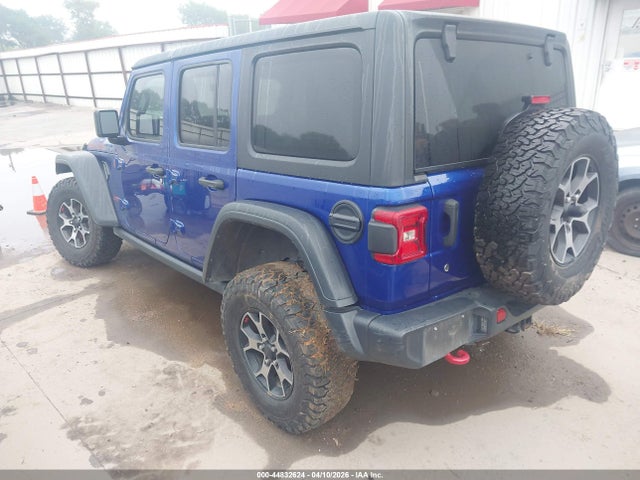 44832624 :رقم المزاد ، 1C4HJXFG1JW204771 vin ، 2018 Jeep Wrangler Unlimited Rubicon 4x4 مزاد بيع