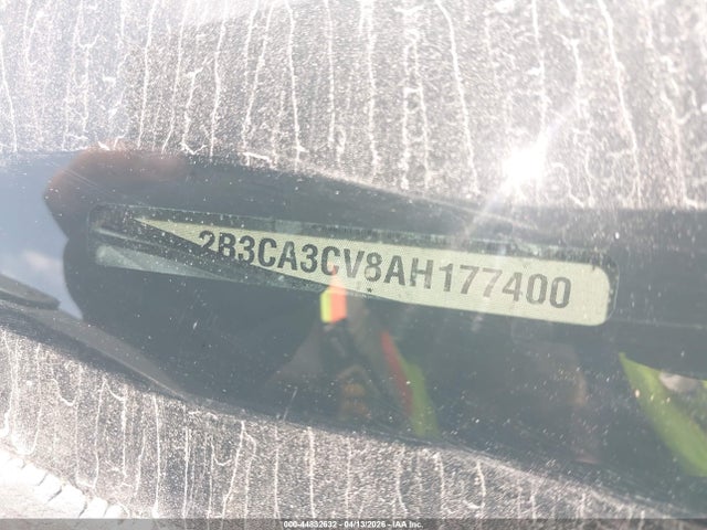 Продажа на аукционе авто 2010 Dodge Charger Sxt, vin: 2B3CA3CV8AH177400, номер лота: 44832632