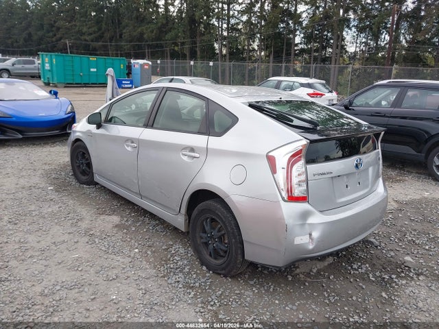 JTDKN3DU9E0387762 Toyota Prius Three