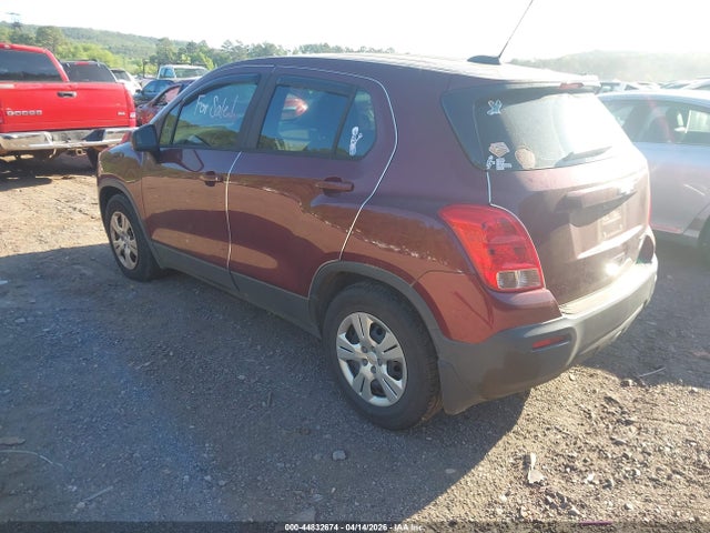 2016 Chevrolet Trax 1ls მანქანა იყიდება აუქციონზე, vin: 3GNCJKSB5GL271211, აუქციონის ნომერი: 44832674