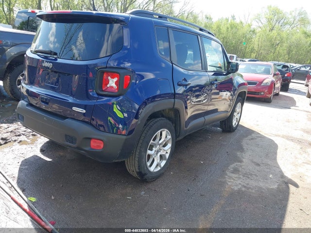 Продажа на аукционе авто 2018 Jeep Renegade Latitude 4x4, vin: ZACCJBBB6JPH37364, номер лота: 44832683
