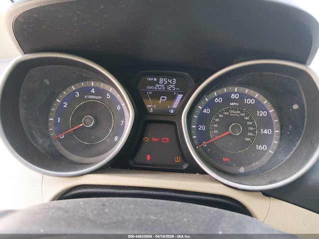 2012 Hyundai Elantra Gls (ulsan Plant) მანქანა იყიდება აუქციონზე, vin: KMHDH4AE2CU272473, აუქციონის ნომერი: 44832688