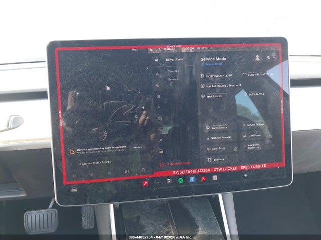 Продаж на аукціоні авто 2019 Tesla Model 3 Long Range/mid Range/standard Range/standard Range Plus, vin: 5YJ3E1EA4KF412366, номер лоту: 44832754