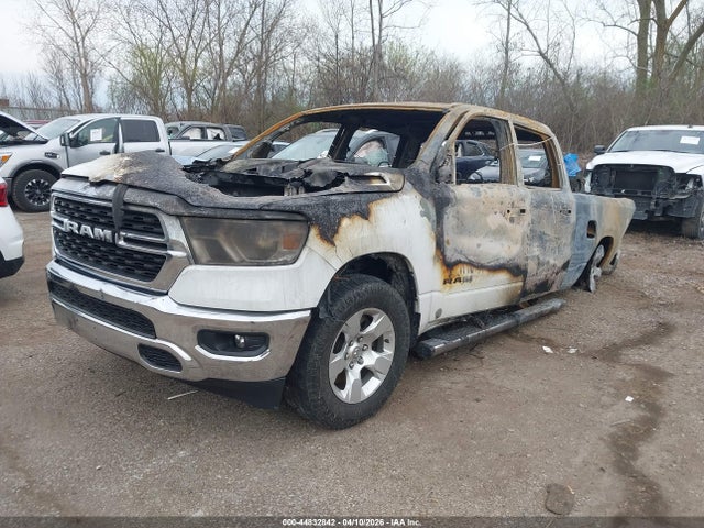 Продажа на аукционе авто 2022 Ram 1500 Big Horn  4x2 6'4 Box, vin: 1C6RREMT0NN292653, номер лота: 44832842