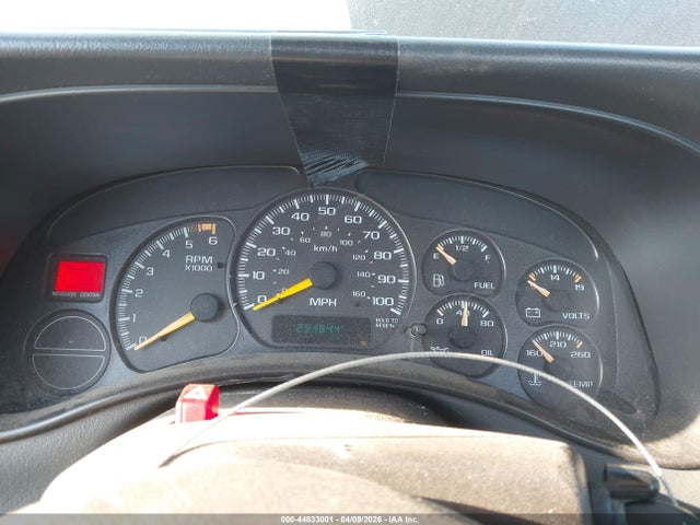 44833001 :رقم المزاد ، 1GTEC14W71Z125947 vin ، 2001 Gmc Sierra 1500 Sl مزاد بيع