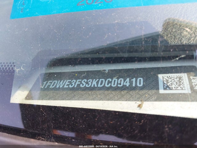 Aukcja sprzedaży 2019 Ford Bus E-350 Cutaway, vin: 1FDWE3FS3KDC09410, numer aukcji: 44833099