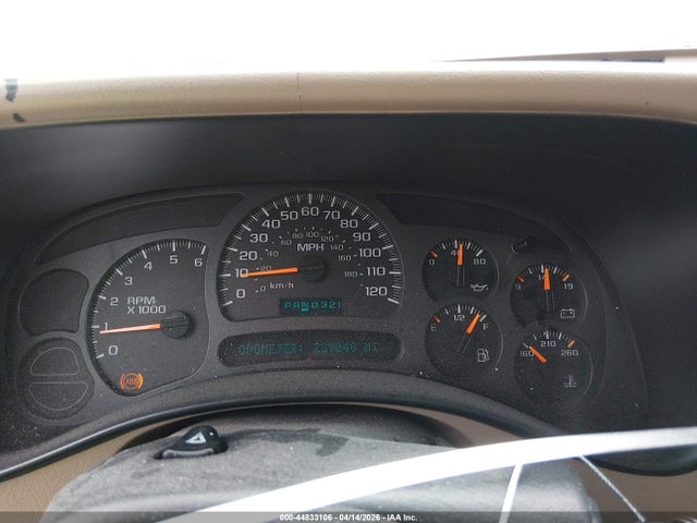 Продаж на аукціоні авто 2003 Chevrolet Silverado 1500 Ls, vin: 2GCEC19T431265223, номер лоту: 44833106