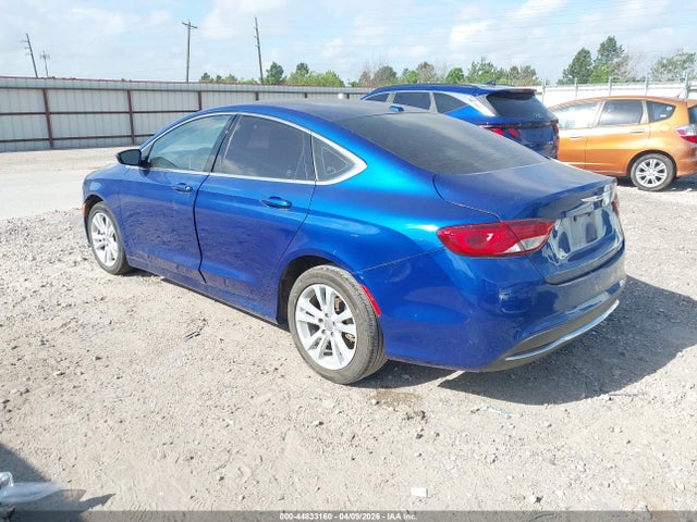 2015 Chrysler 200 Limited მანქანა იყიდება აუქციონზე, vin: 1C3CCCAB7FN692179, აუქციონის ნომერი: 44833160