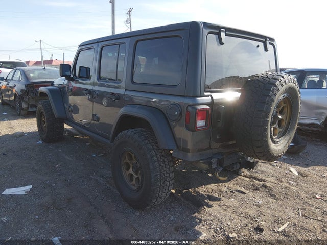44833257 :رقم المزاد ، 1C4HJXDG0KW661432 vin ، 2019 Jeep Wrangler Unlimited Sport S 4x4 مزاد بيع