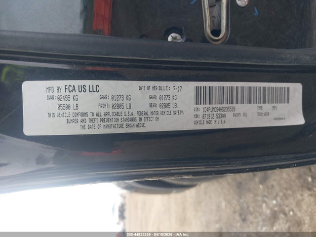 2017 JEEP CHEROKEE 1C4PJMCS4HD235599 Photo 8