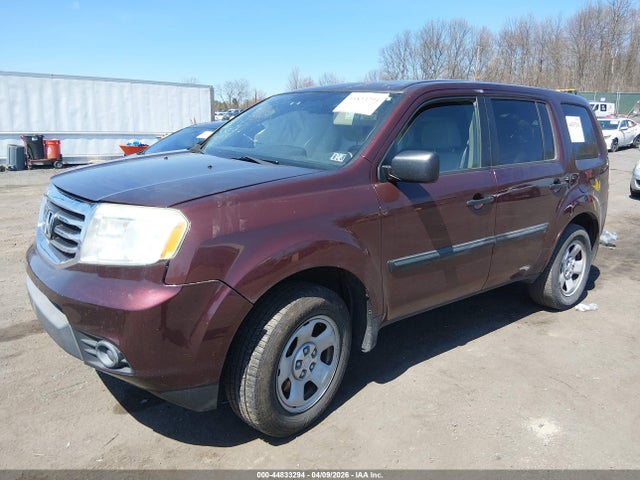 2014 Honda Pilot Lx მანქანა იყიდება აუქციონზე, vin: 5FNYF4H26EB027484, აუქციონის ნომერი: 44833294