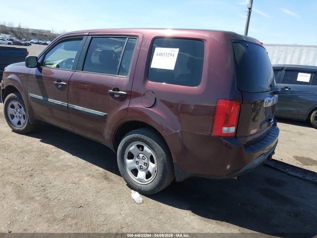 2014 Honda Pilot Lx მანქანა იყიდება აუქციონზე, vin: 5FNYF4H26EB027484, აუქციონის ნომერი: 44833294