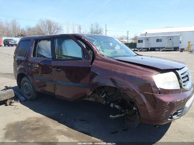 2014 Honda Pilot Lx მანქანა იყიდება აუქციონზე, vin: 5FNYF4H26EB027484, აუქციონის ნომერი: 44833294