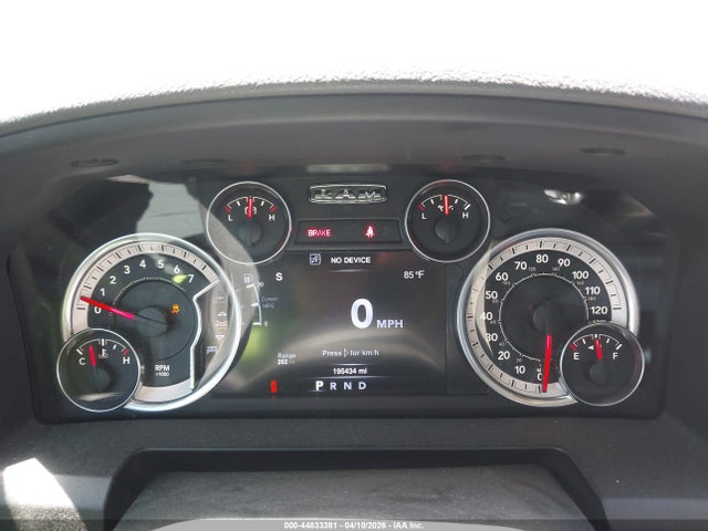44833381 :رقم المزاد ، 3C6RR7LT3GG384056 vin ، 2016 Ram 1500 Big Horn مزاد بيع