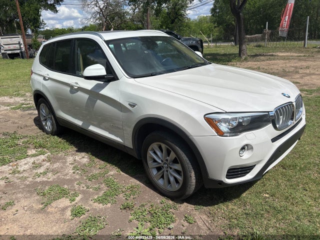 2017 BMW X3 5UXWX9C38H0W69711