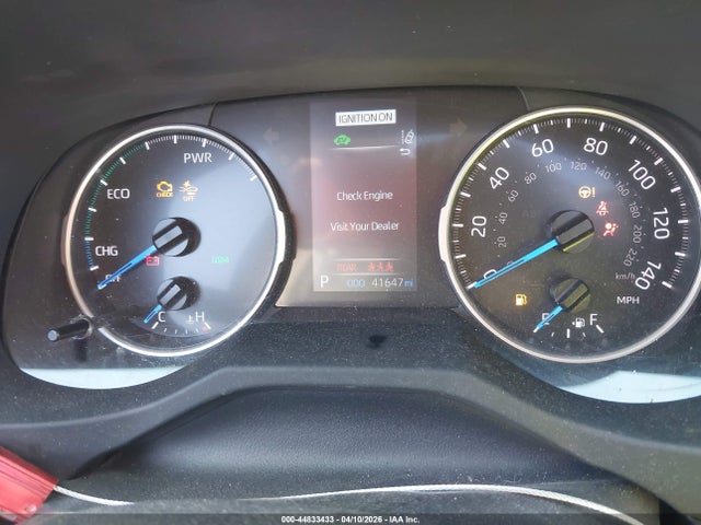 44833433 :رقم المزاد ، JTMRWRFV4ND148357 vin ، 2022 Toyota Rav4 Hybrid Xle مزاد بيع