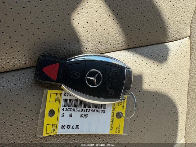 2015 MERCEDES-BENZ ML 350 4JGDA5JB3FA468282 Photo 10
