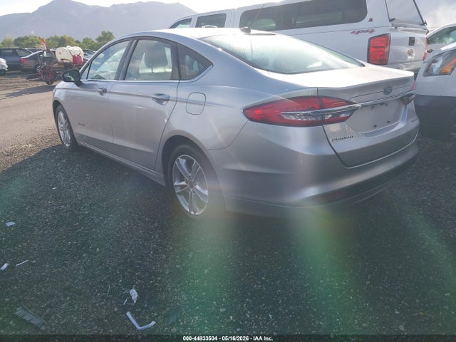 3FA6P0UU3JR198387 Ford Fusion Hybrid S
