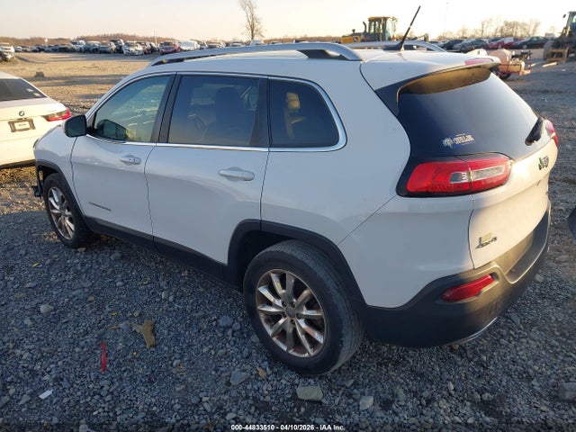 Продажа на аукционе авто 2015 Jeep Cherokee Limited, vin: 1C4PJMDS6FW634370, номер лота: 44833510