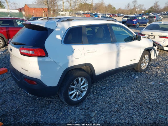 Продажа на аукционе авто 2015 Jeep Cherokee Limited, vin: 1C4PJMDS6FW634370, номер лота: 44833510
