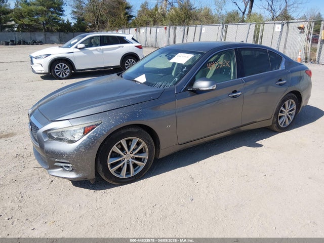 2015 Infiniti Q50 Premium/sport მანქანა იყიდება აუქციონზე, vin: JN1BV7AR8FM410906, აუქციონის ნომერი: 44833578