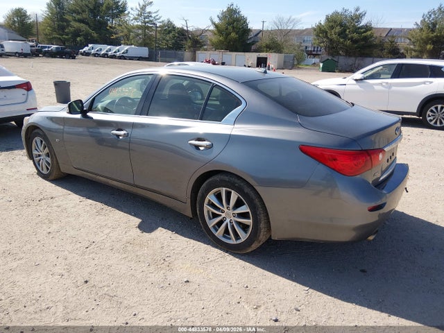 2015 Infiniti Q50 Premium/sport მანქანა იყიდება აუქციონზე, vin: JN1BV7AR8FM410906, აუქციონის ნომერი: 44833578